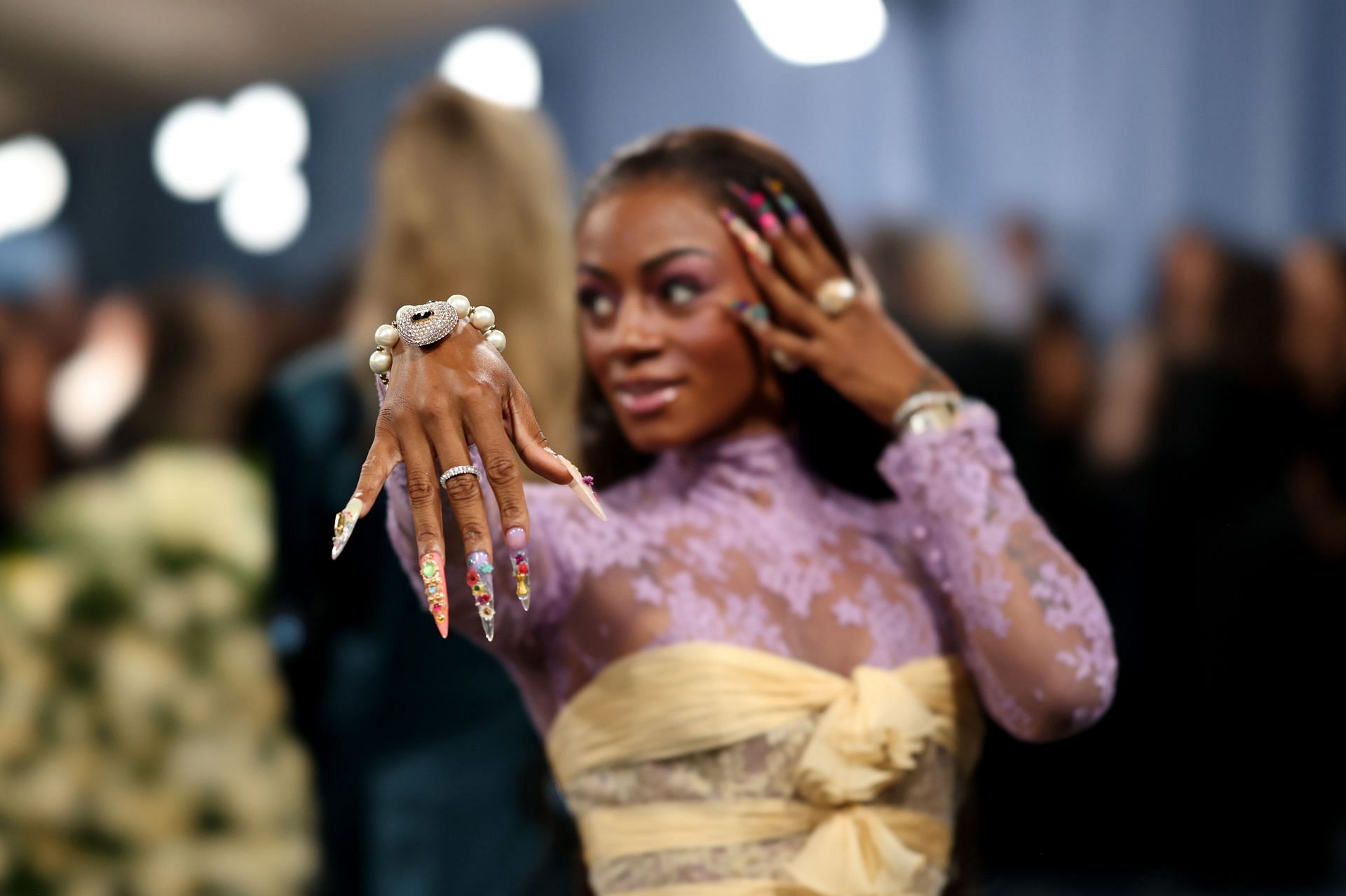 Sha'Carri Richardson at the 2025 Met Gala event (Image via: Getty)